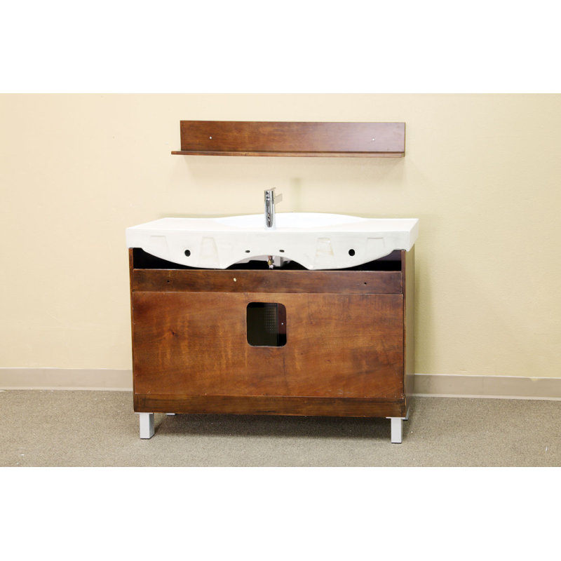Cartagena 48'' Single Bathroom Vanity with Ceramic Top