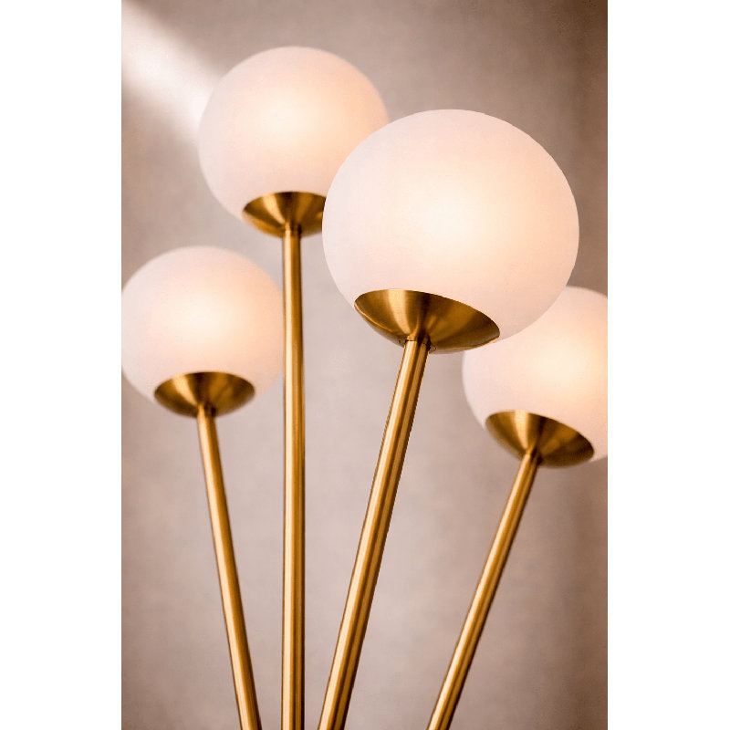 Aurora Bloom 5-Globe Floor Lamp