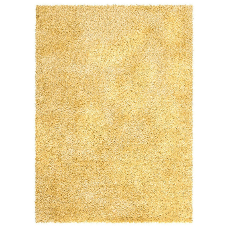 Simental Solid Colour Shag Indoor / Outdoor Area Rug, Rectangle 160 x 230cm
