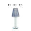 Lampe bougie en cristal avec abat-jour en verre 12 po Lya-1892653118
