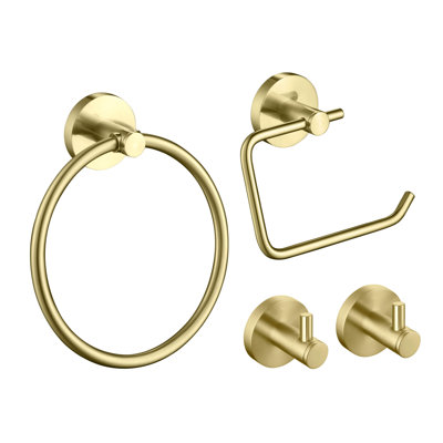 Ensemble de quincaillerie de salle de bain 4 pièces