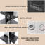 Multi-purpose Gas Grill With Burner - Perfect For Bbq, Frying, & Pizza Making