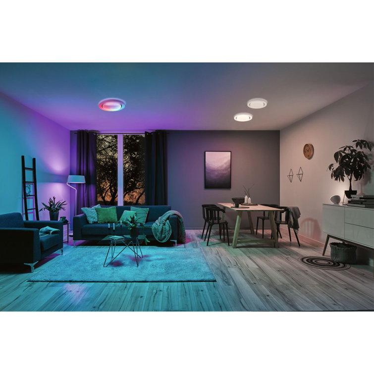 Plastic Flush Ceiling Light