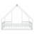 House-Shaped Floor Bed With Fence, Guardrails-1607430048-1607430050