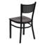 Chaise de restaurant en métal Victoria-1045877054