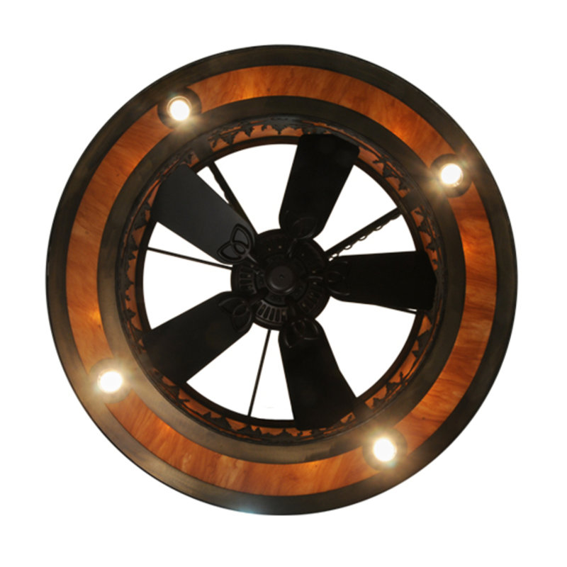 Ventilateur de plafond 30 po avec ensemble d'éclairage Jaliyha