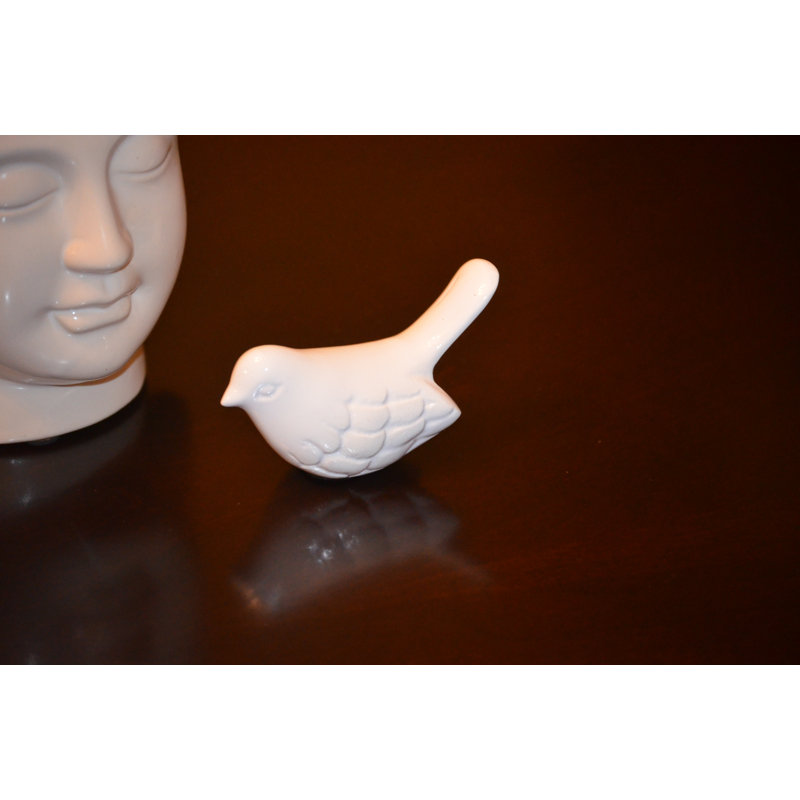 Figurine à oiseaux Fogel, Blanc