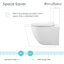 Ensemble de toilette suspendu St. Tropez-92365150