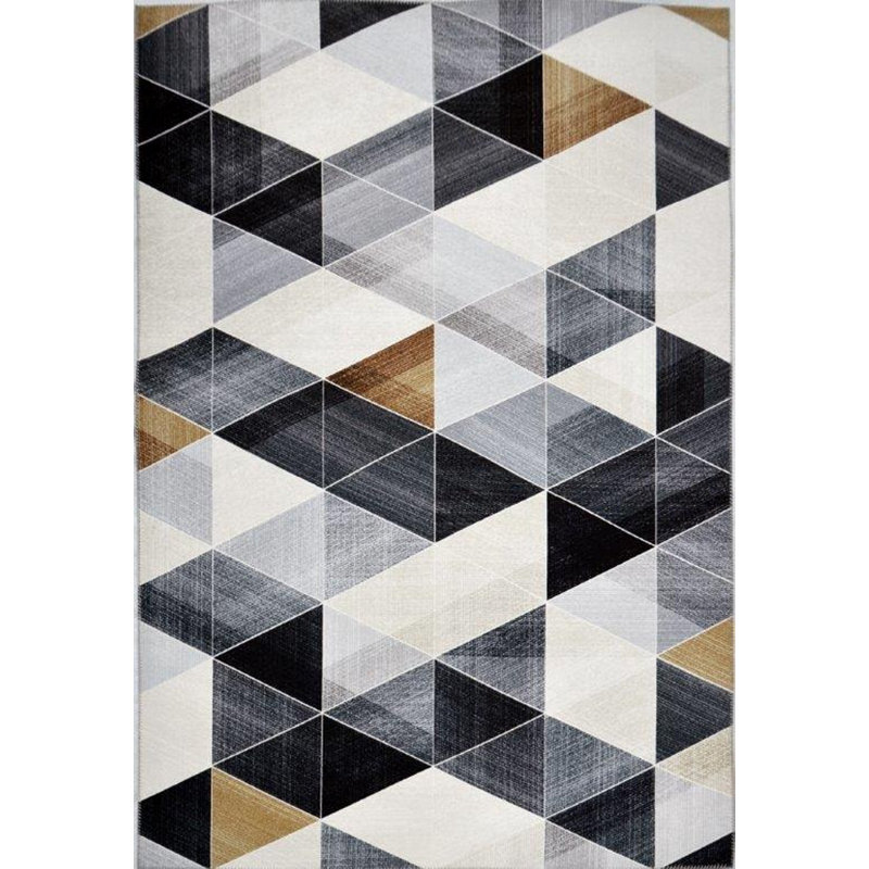 Sue Geometric Hand Woven Area Rug Set, Rectangle 160cm x 230cm