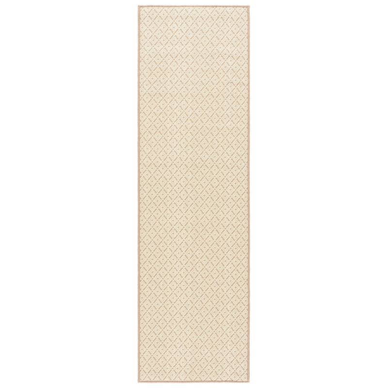 Palm Beach Jacquard Weave Performance Geometric Rug, Runner 2'3" x 8'