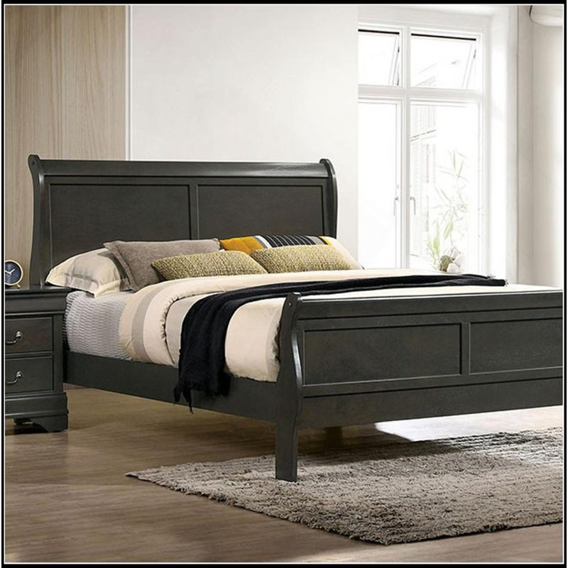 Lit-bateau classique et contemporain Louis Phillipe, Lit simple