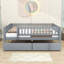 Lit en bois avec deux tiroirs-88580460-88580461