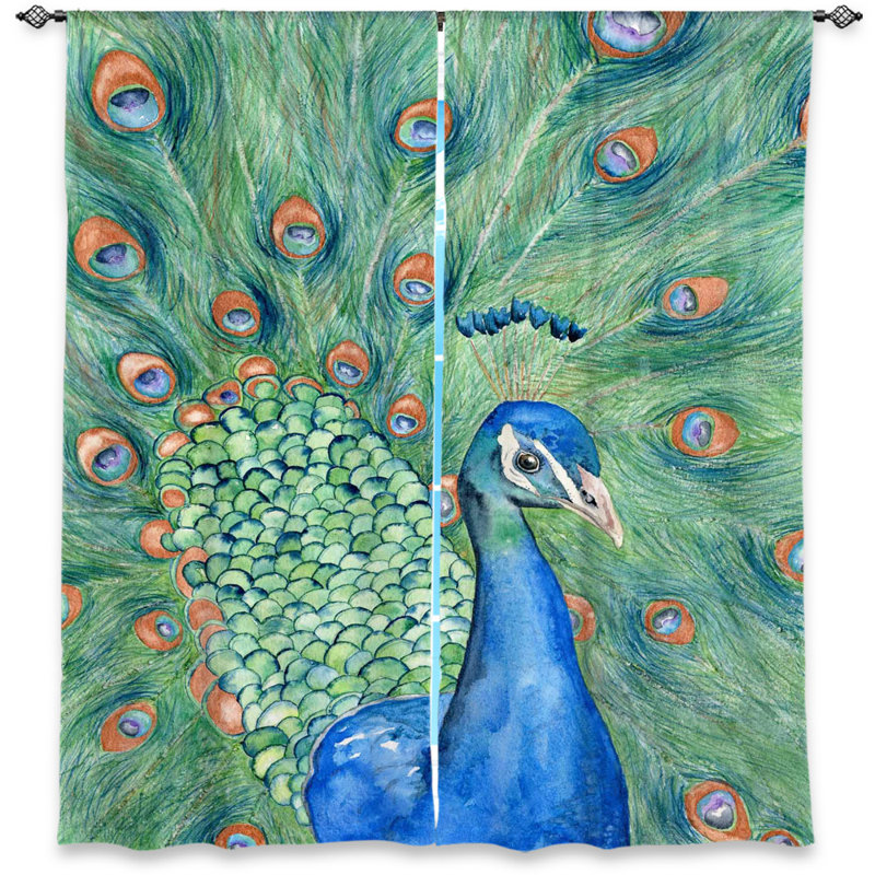 Room Darkening Curtain Pair, 20" W x 52" L