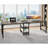 Zina 90.55'' W Rectangle Double Computer Desk-1301741940