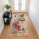 Machine Washable Indoor/Outdoor Jenning ACN2264 Floral Rug
