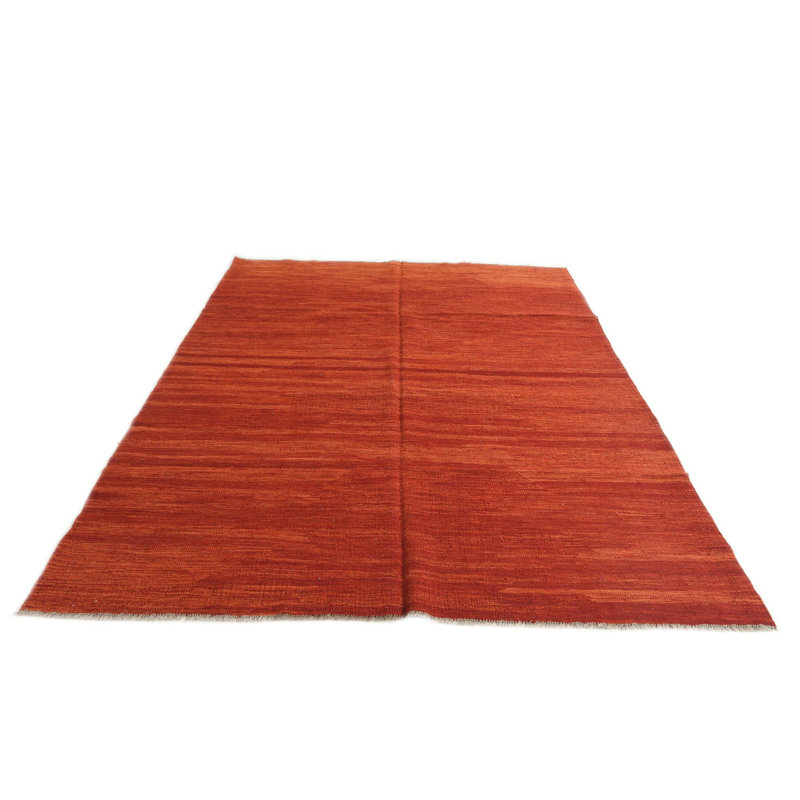 Tapis rouge rouille Orta