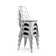 Linzy 33.5'' H Metal Stacking Side Chair