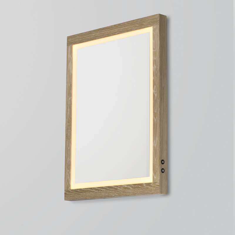 Sawyer-LED Mirror, Gold, 36" x 24"
