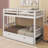 Twin Over Pull-Out Bunk Bed With Trundle-1282392907