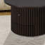 Table basse ronde avec tiroir-385672416