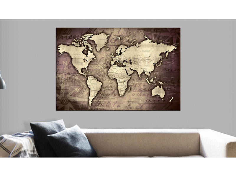 No Frame Print on Canvas, 90cm H x 60cm W
