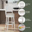 Tabouret de bar et de comptoir pivotant Authement-23975947-41717040
