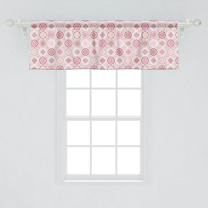 Ensemble de 2 cantonnières Ambesonne Victorian 92918, L 54 po x L 12 po