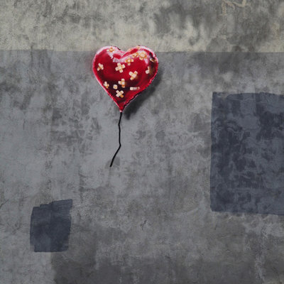 " Broken Heart " by Banksy