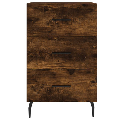 Mehrudin 40cm W Iron Bedside Table