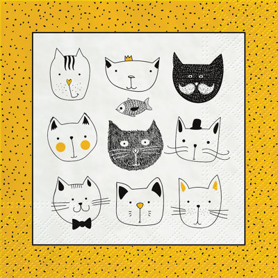 Serviettes jetables en papier