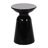 End Table - Outdoor, Metal, Black Tables Contemporary Flared Structure-1541469266