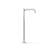 Purist Floor-Mount Bath Filler Trim with Handshower-14499913