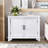 40"  Console Table With Storage Shelf, Retro Entryway Table With Adjustable Storage Shelf, Sofa Couch Table For Hallway, Entry Way, Living Room, Foyer,  Antique White