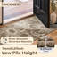 Tapis d'entrée lavable et antidérapant à motif floral-2083001208-2088826212