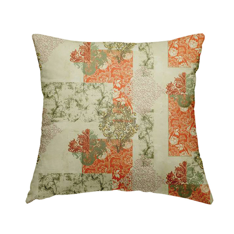 Jovany Floral Throw Cushion, 30cm H x 50cm W x 5cm D, Rectangular