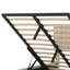 Luxurious Upholstered Platform Bed With Hydraulic Lift Storage-1239967399-1239967396
