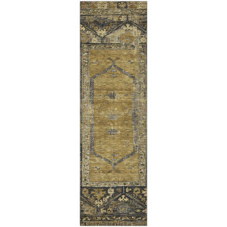 Premium Machine Washable Lubbers AMF1727 Global Rug