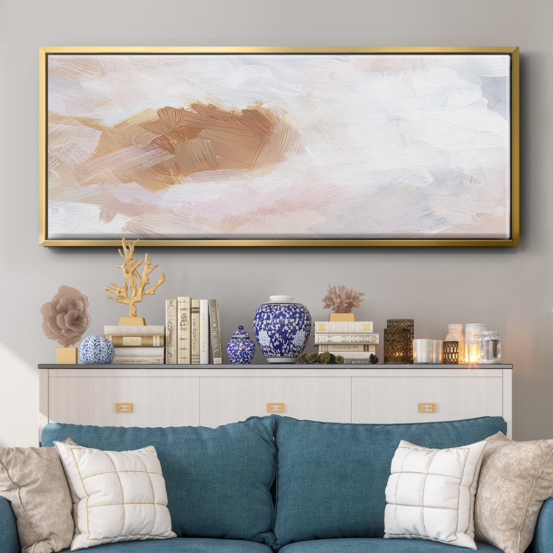 Dusk Clouds I- Framed Canvas