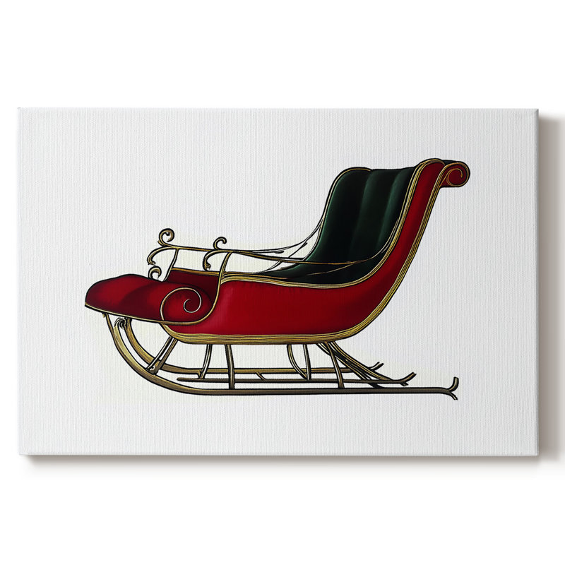 Art de Noël des Fêtes de Noël III - Toile tendue avec châssis - Cxxxiv, H 40 po x l 60 po