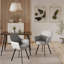 Metal Dining Chairs in Hide Leather-883128696