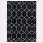 Tapis tissé à motif géométrique Trellis-2134735730