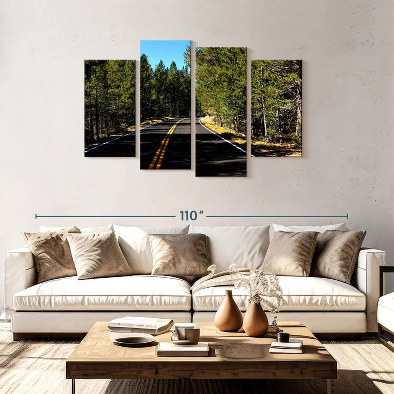 Mehar Tioga Pass Road, 48" H x 75" W
