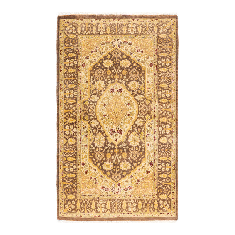 Classic One-of-a-Kind 3' 1" X 5' 2" Hand Knotted Area Rug