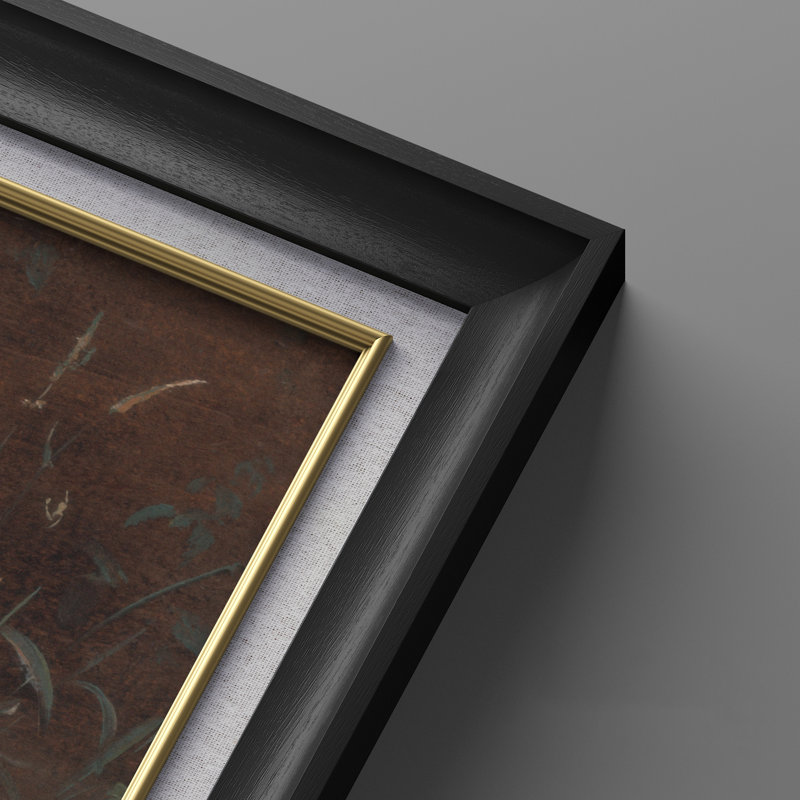 Ensemble de 2 œuvres d'art abstraites encadrées de qualité supérieure sur toile de qualité supérieure avec cadre de 26 po x 36 po