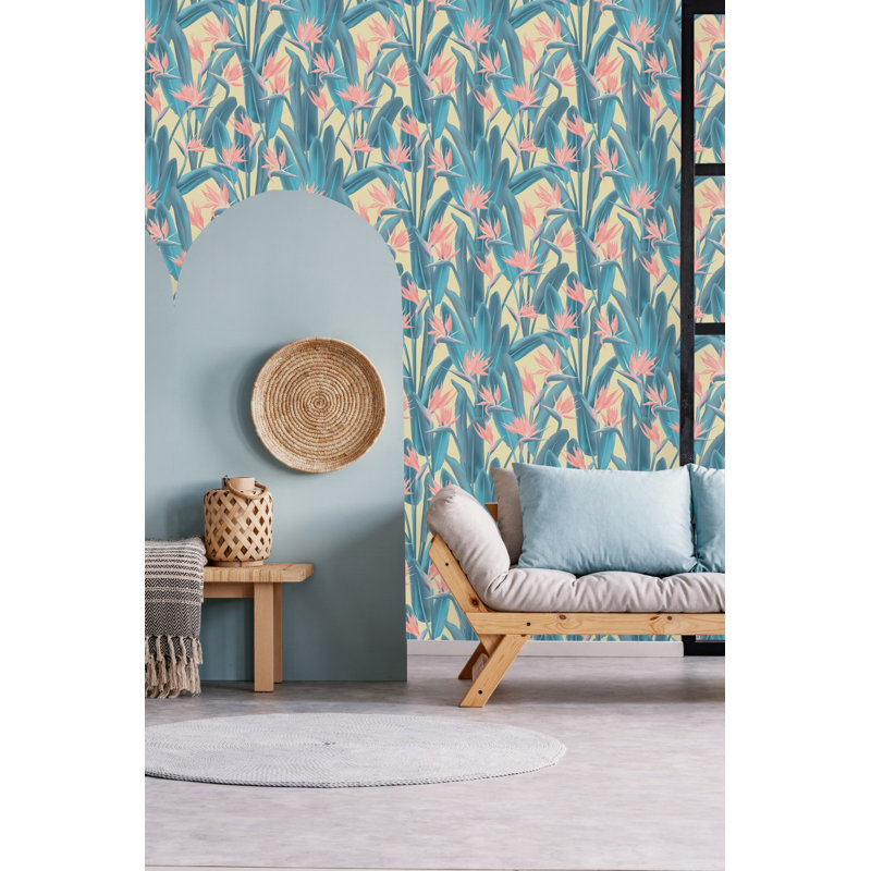Carreau de papier peint l 25 po Karren, L 10,42 po x L 2,08 po