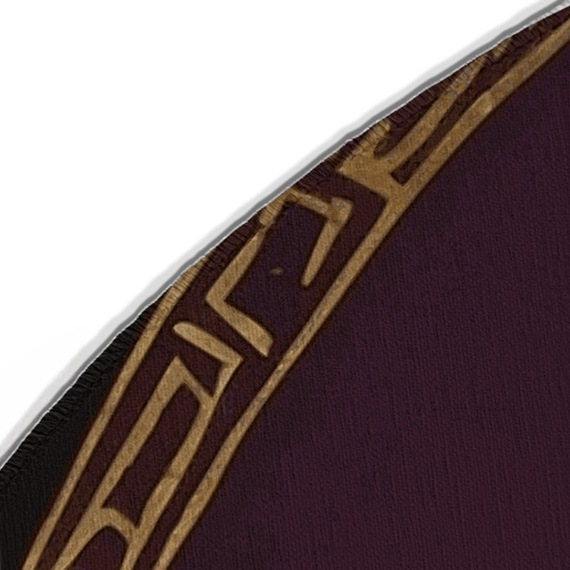 Tapis intérieur et extérieur Fleur Royale, Rond 5 pi