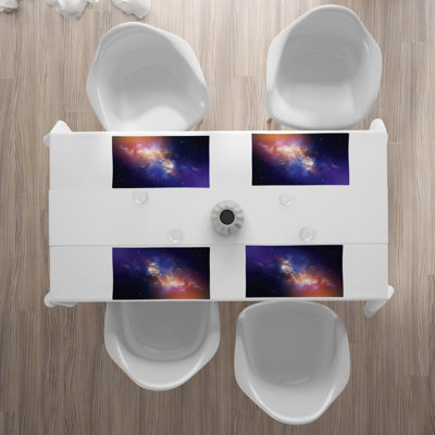 Polyester Abstract Rectangle Placemat