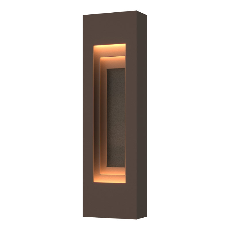 Procession Arch Outdoor Sconce, 27.5" H x 8" W x 3.9" D, Coastal Natural Iron, Coastal Bronze