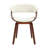 Kerby Fabric Dining Chair with Wooden Frame-855857435