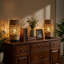 43cm Woven Table Lamp